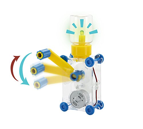 Tenergy Odev Educational STEM Building Toy Hand Cranked Power Generator Light Bulb - Dynamo