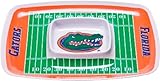 Bsi Products Collegiate Florida Gator Chips & Dip Tray Set Of