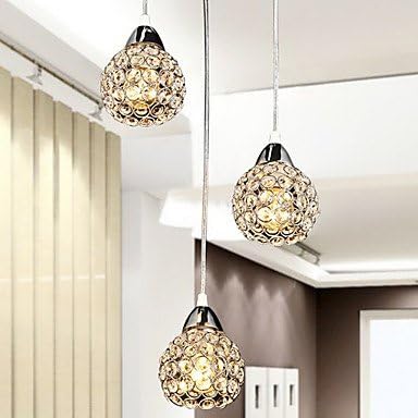 Modern Bright 3 Light Pendant In Ball Shape (220V-240V)