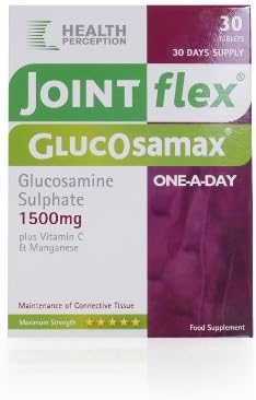 Jointflex Glucosamax Glucosamine Sulphate 1500mg plus Vitamin C and Manganese one-a-day 30 tablets by Glucosamax