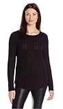 Calvin Klein Jeans Ladies Crew Neck Sweater (Black) (X-Large)
