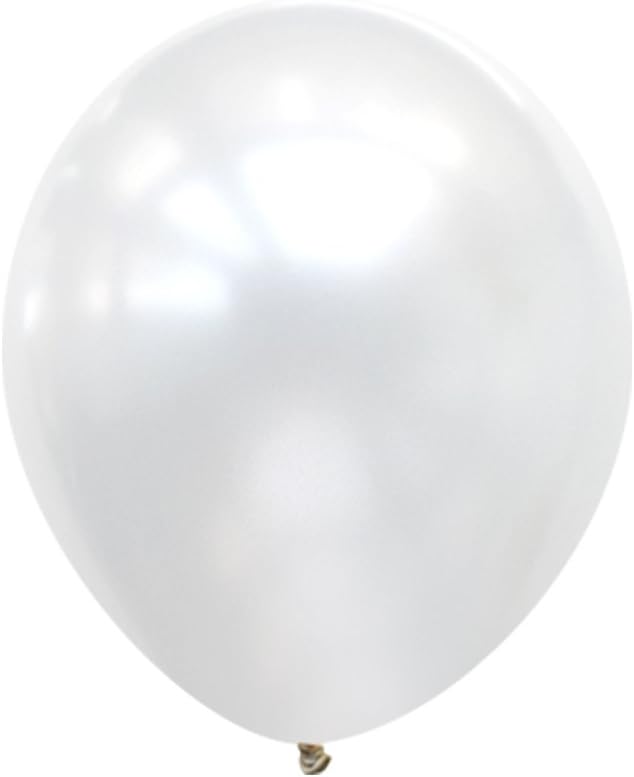 Neo LOONS 5" Pearl White Premium Latex Balloons Great for Kids, Adult Birthdays, Weddings, Receptions, Baby Showers, Water Fights, or Any Celebration, Pack of 200