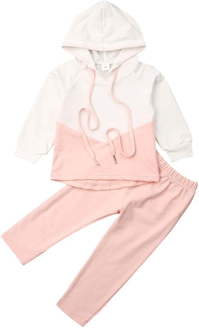 Toddler Baby Girl Hoodie Sweatshirts Tops Long Pants