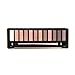 Beauty Creations Eyeshadow Collection Palette in 12 Matte Shimmer Shades with Double Ended Brush and Mirror - Nudes