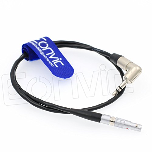 Eonvic 4pin to 3.5mm RED Eipc Easync Synchronize Timecode Cable/ARRI Mini Camera Time Code Cable