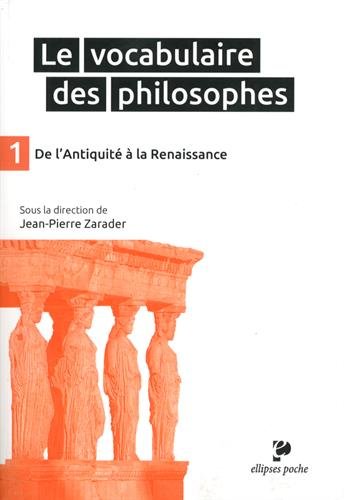 Le  vocabulaire des philosophes