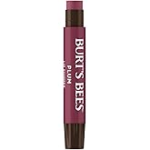 Burt's Bees 100% Natural Moisturizing Lip Shimmer, Plum - 1 Tube