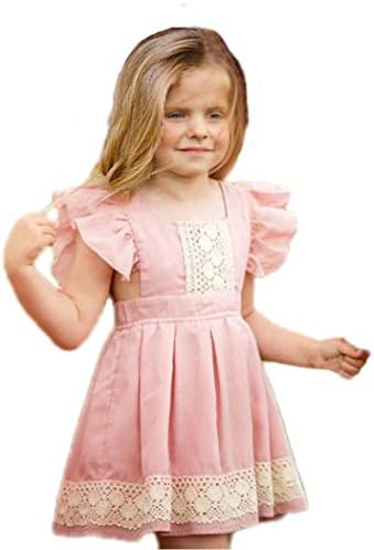 Colorful Childhood Baby Girls Dress Toddler Girls Flare Lace Trim Princess Party  Dress, Light Pink, 18-24 Months price in Saudi Arabia | Amazon Saudi Arabia  | kanbkam