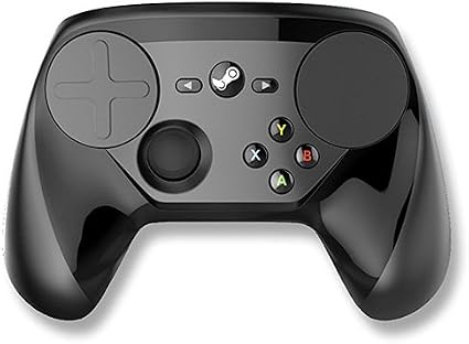 Amazon Valve お気に入りのpcゲームを最高の操作性でプレイ Steamコントローラー Steam Controller V 00 Valve パソコン 周辺機器 通販