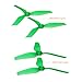 ARRIS 10PCS PC 5042 Bullnose Three Props Propeller for 210-280 RC FPV Racing Drone (5CW + 5CCW) Green