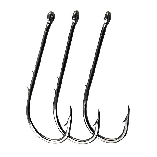50pcs 6/0# Sharp Classic Aberdeen Baitholder Hook-No:92247