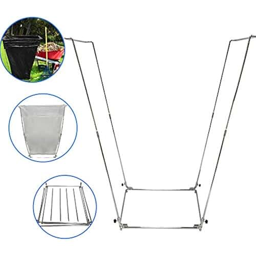 lawn bag holder stand