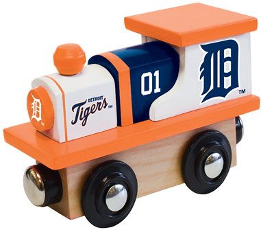 MLB Detroit Tigers Masterpiece Toy Train, Black, One Size
