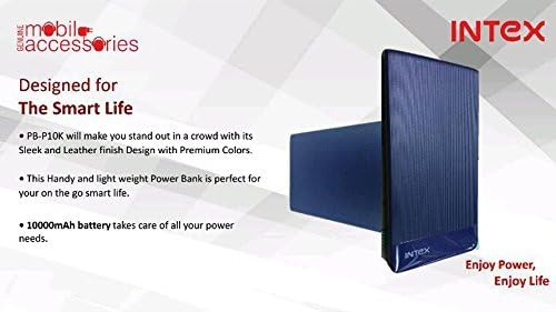 intex brand Slim 10000 mAh High Performance Power bank