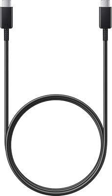 EP-DX510 Cavo dati USB Type-C a USB Type-C (5A), Nero, 1.8 m (blister pack)