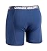 Cariloha Men's Bamboo-Viscose Boxer Briefs - Breathable Underwear for Men - Medium - Steel Blue