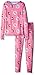 Cuddl Duds Big Girls' Frozen Essential Long Underwear Set