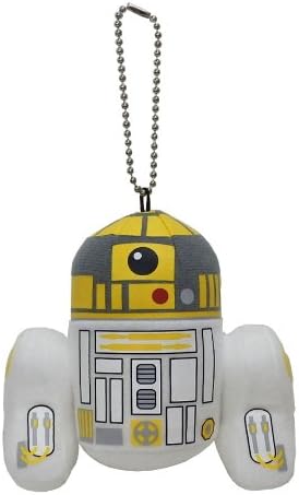 Star Wars x Pacific League Droid Plush Key Chain Fukuoka Softbank Hawks (japan import)