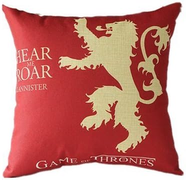 Jennifer Yuan ss Game of Thrones Decorative Throw Pillow Case Cushion Cover 18 x 18 Inch