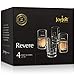 JoyJolt Revere 4-Pack Heavy Base Shot Glass Set, 2-Ounce Ultra Clear Shot Glasses