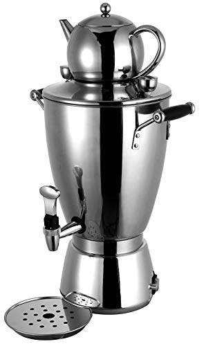 UNIMAT UTB01 Samowar HeiÃwassergerät, 18/10 Stahl, 6 liters