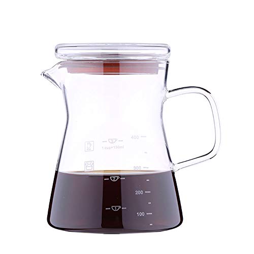 Glass Coffee Pot Drip Kettle Teapot High Temperature Glass Coffee Pot Poured Kettle