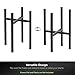 Sorbus Plant Stand Mid Century Style Flower Pot Holder, Planter, Modern Home Décor for Houseplants, Plant & Pot NOT Included, Black (10 inch)