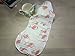 Bamboo Baby Burp Cloths | 8 Layers | Pack of 4 | Hypoallergenic and Antibacterial | Large 9