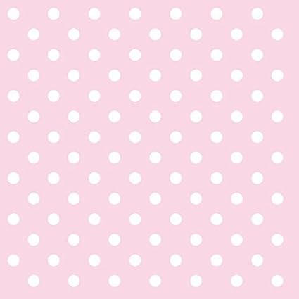 Amazon Com Pink White Polka Dot 3 Ply 20 Paper Napkins