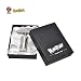 Pollen Press Presser Tool, with Gift Box Hard Metal Stainless Steel T Shape Handle Heavy Duty Small Compressor CNC 4 Piece Silver Color primary