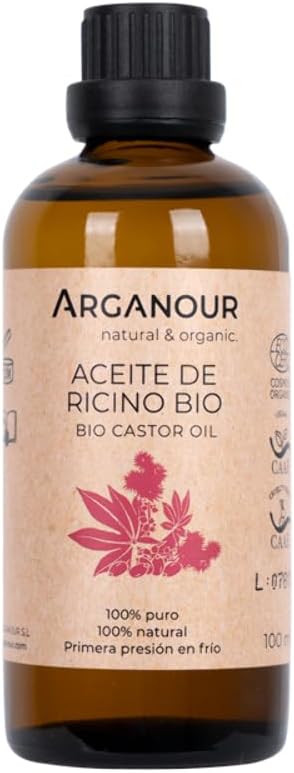Arganour Castor Oil 100% Pure 100ml Natural Hair Skin Care