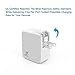 iXCC UL Certified 2 Port Wall Charger, 24W/4.8A Optimal Dual USB Charging Port Universal Charger Adapter for iPhone 7 / 6s Plus, iPad Air Mini 3, Galaxy S Note Series, LG, etc - White