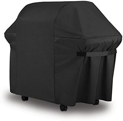 BBQ Gas Grill Cover 7107 For Weber: 44x60 Inch Heavy Duty Waterproof Weather Resistant Weber Genesis Spirit Series Outdoor Barbeque Grill Covers By GillCover
