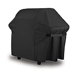Weber BBQ Gas Grill Cover 7107: 44x60 in Heavy Duty Waterproof & Weather Resistant Weber Genesis & Spirit Series Outdoor Barbeque Grill Covers By GillCover