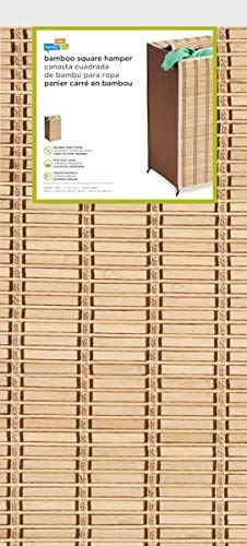 Honey-Can-Do-Bamboo-Wicker-Hamper-with-Lid-HMP-01619-Tall-Bamboo-Laundry-Hamper-with-Lid