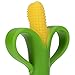 Nuby Soothing Corn Teether, Green, Green