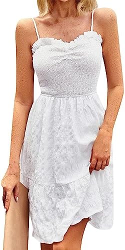 Amazon.com: Adoeren White Graduation Dress for Women Summer Ruched Bust Flowy Mini Dress Y2k Sexy Backless College Short Dress(J 99 Elegant,S) : Clothing, Shoes & Jewelry Amazon.com: Adoeren White Graduation Dress for Women Summer Ruched Bust Flowy Mini Dress Y2k Sexy Backless College Short Dress(J 99 Elegant,S) : Clothing, Shoes & Jewelry