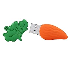 4GB Carrot Shape USB Flash Drive USB 2.0 Memory