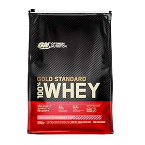 Optimum Nutrition Gold Standard Whey Proteïne Poeder voor Spieropbouw en Herstel met Natuurlijk Voorkomende Glutamine en…