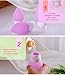 3oz Silicone Travel Sized Bottles 4 colors green pink purple blue-shampoo, conditioner