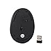 Autley Wireless Vertical Mouse 2.4G Optical Wireless Ergonomic Mouse with Adjustable DPI 1000 / 1200 / 1600, Rechargeable Li-Battery, Black
