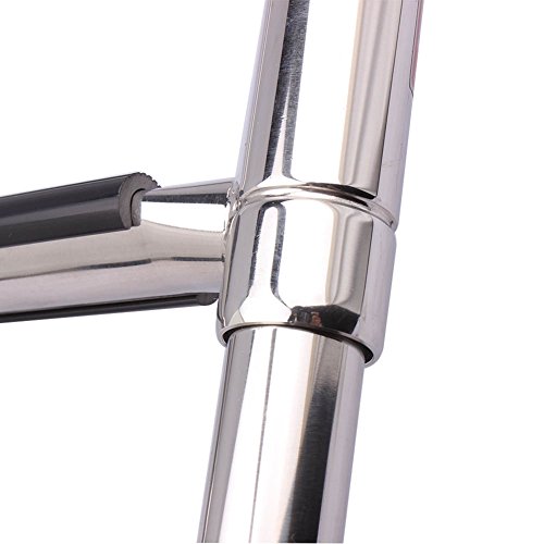 image for HOFFEN 2 Step Telescopic Marine Drop Boat Ladder Swim Step - Stainless