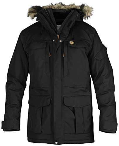 Fjallraven Men's Yupik Parka, Black, Medium