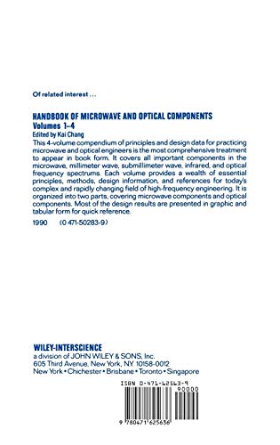 Numerical Techniques for Microwave and Millimeter-Wave Passive Structures