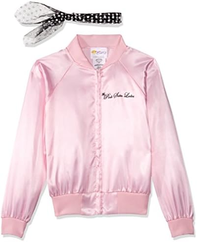 California Costumes The Pink Satin Ladies Child Costume, Medium