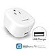 2in1 Automation WiFi Smart Plug Works with Amazon Alexa Echo Google Home USB Charger Outlet Timer No Hub Required Smart Socket Switch On Off Homekit Switch Smart Home Automation White Oadeem