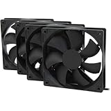 Rosewill 120mm Case Fan 4-Pack, Long Life Sleeve Bearing Computer Case Fan ROCF-13001, Ultra Quiet Computer Cooling Fan 4 Pac