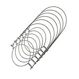 THINKCHANCES Rust Resistant Silver Stainless Steel Wire Handles Hangers (Handle-Ease) for Mason, Ball, Canning Jars (6 Pack, Regular Mouth)