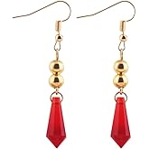 Tartaglia Earrings - Anime Game Hook Earrings - Cosplay Jewelry for Womens (dangle)