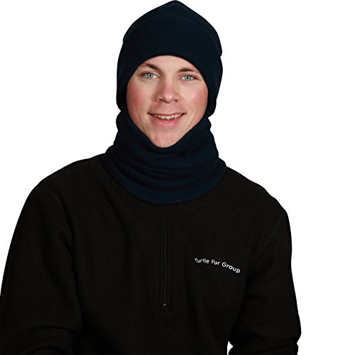 Turtle Fur Heavyweight Fleece Neck Warmer - Navy